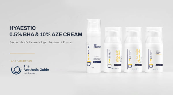 Hyaestic Azelaic Acid Range Featured in The Aesthetic Guide