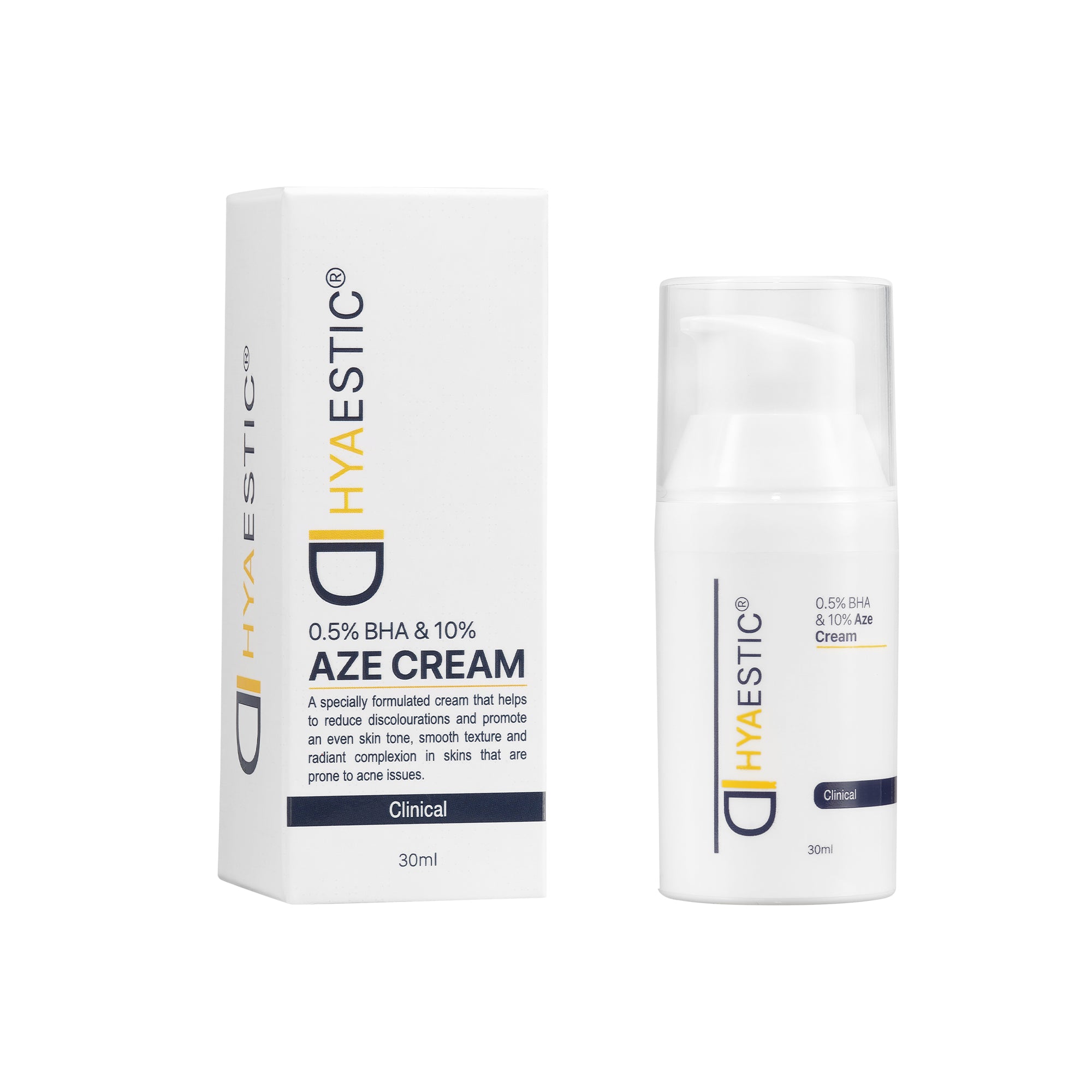 Hyaestic 0,5% BHA & 10% Aze Cream