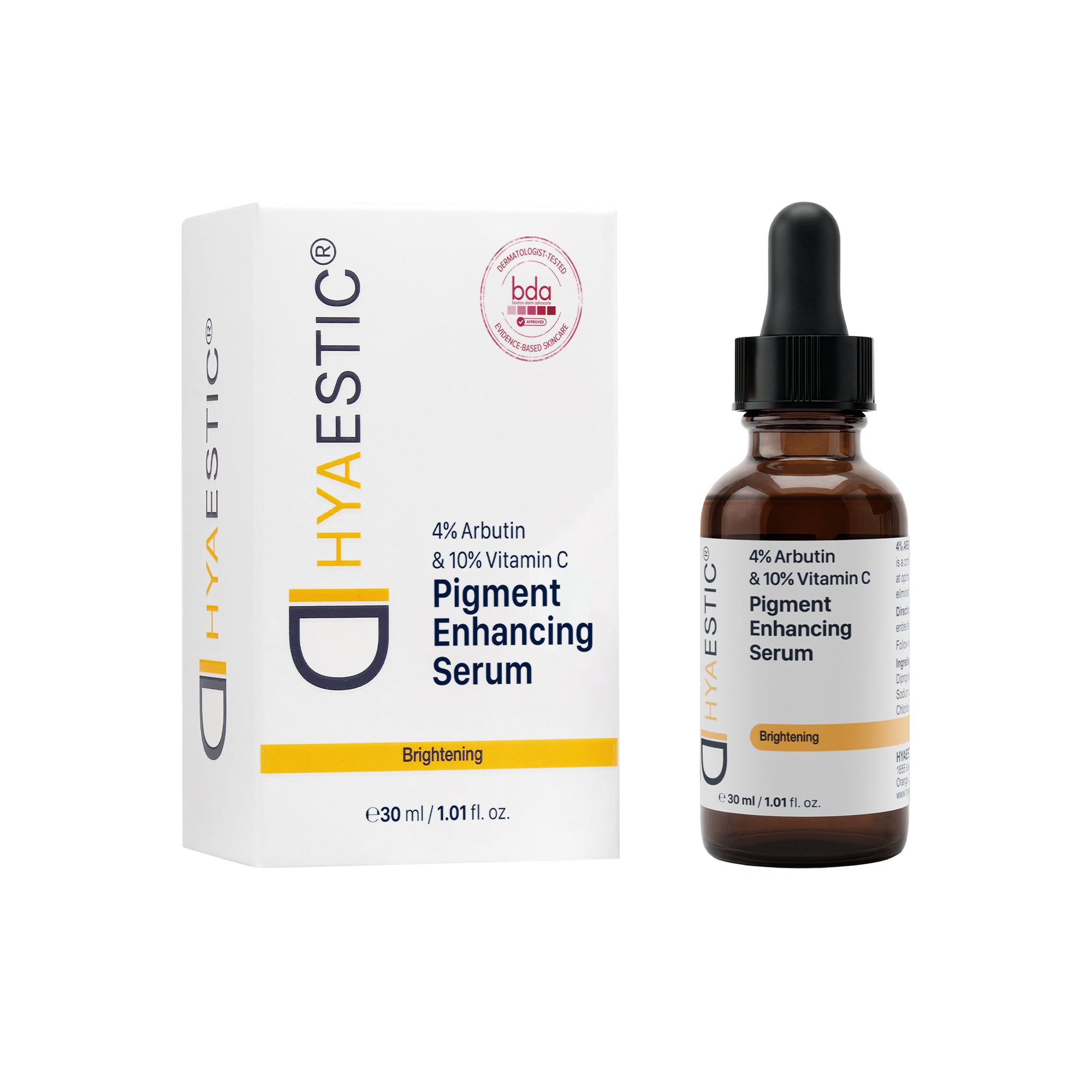 Hyaestic Pigment Enhancing Serum 4% Arbutin & 10% Vitamin C